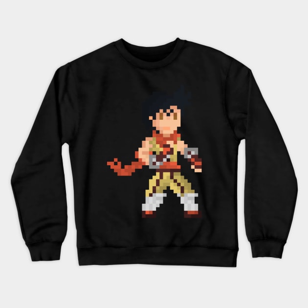 Pixel Bakuryu Crewneck Sweatshirt by namdecent